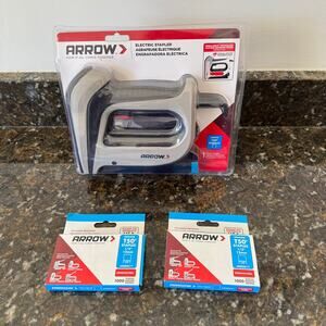 Arrow T50ACD spiral drive electric staple gun corded with 2K staples NEW
